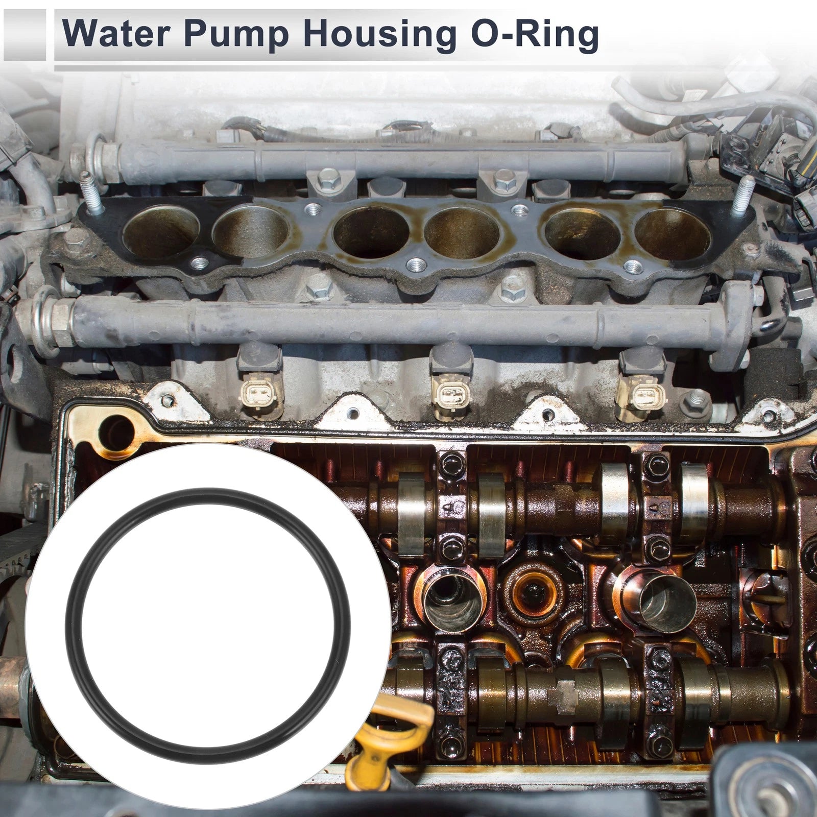 Water Pump Housing O-Ring No. 19322PCX003 for Honda Civic (2015–2020) Rubber