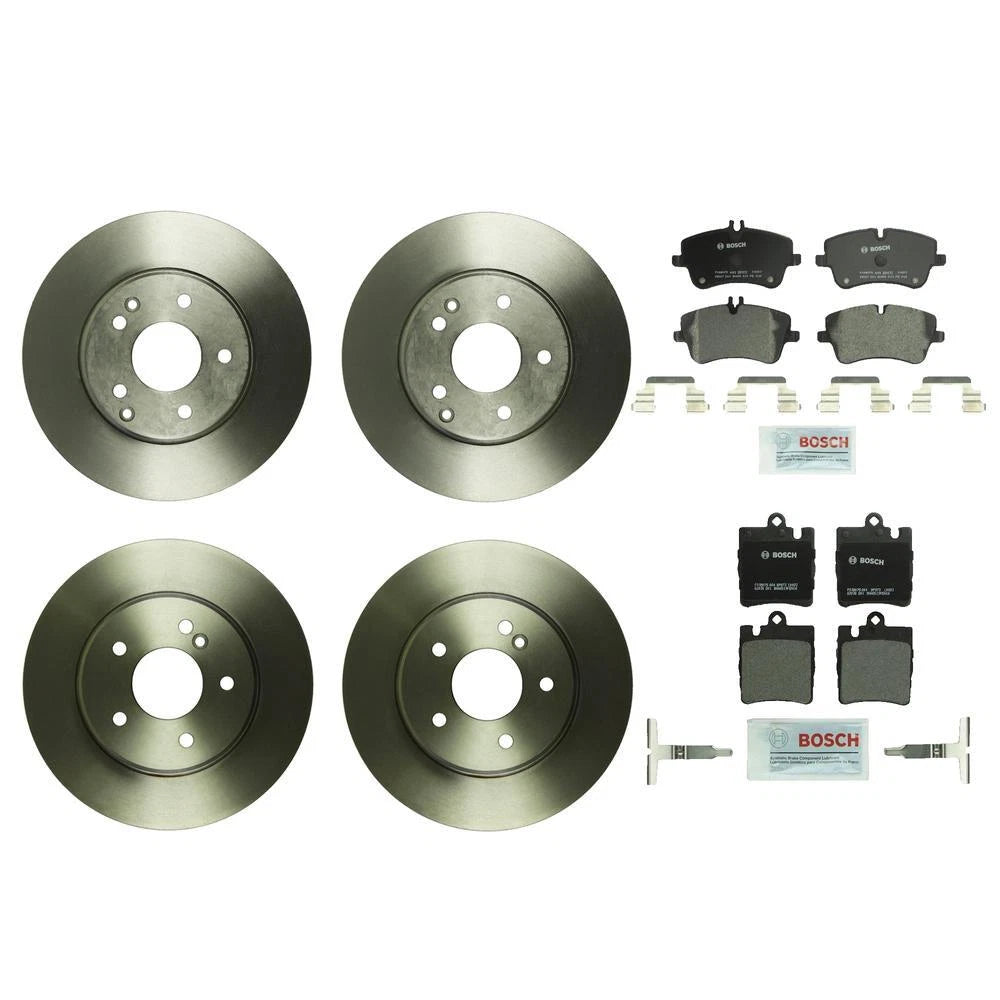 Disc Brake Pad and Rotor Kit for Bosch (288mm/289mm)