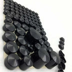 Black ABS Bolt Caps for Harley Softail Twin Cam (1984-2006)