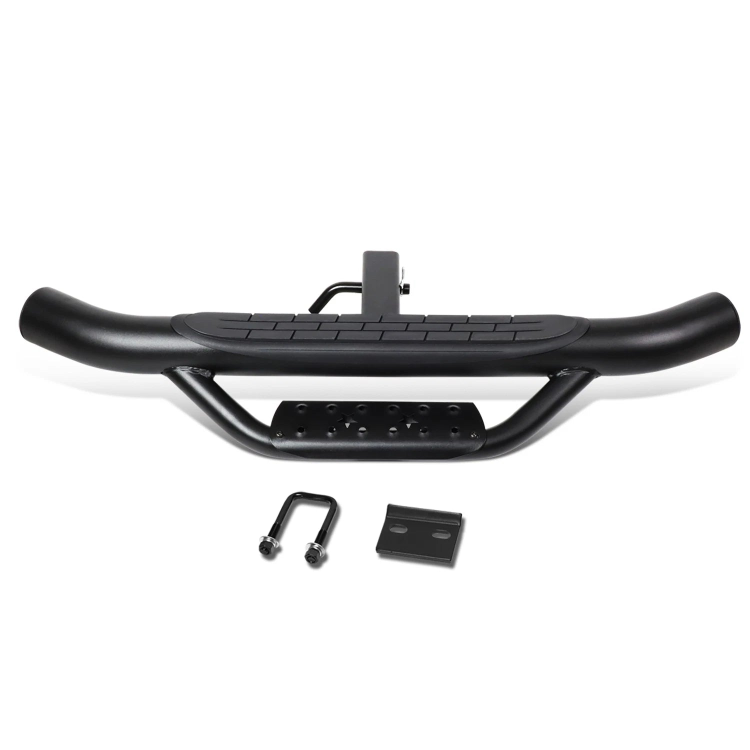 2" Receiver Rear Bumper Hitch Step Bar for Universal Fit (36" Wide)