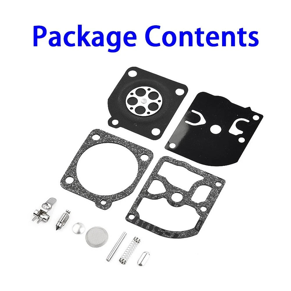 11x Carburetor Rebuild Kit for Zama RB-105 C1Q-S Chainsaw (Replacement)