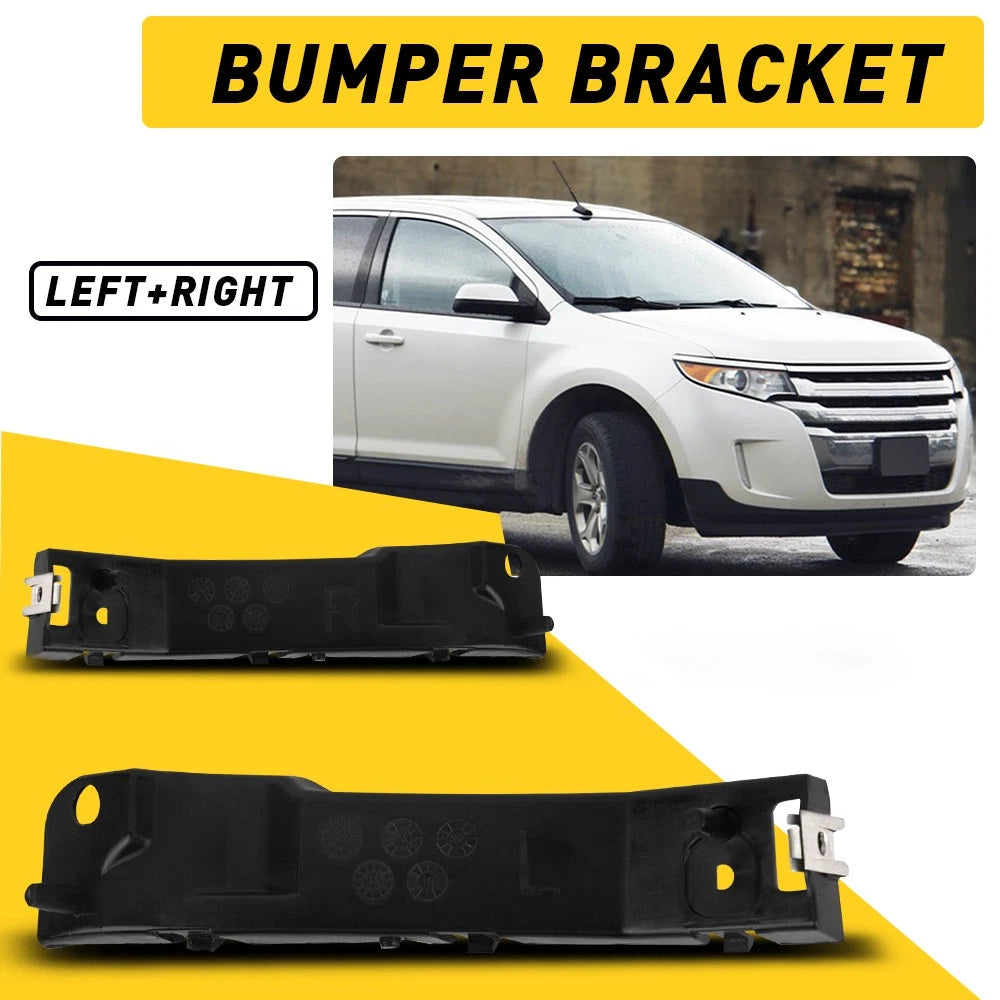 Set of 2 Bumper Support Bracket Retainers for Ford Edge (2007–2010)