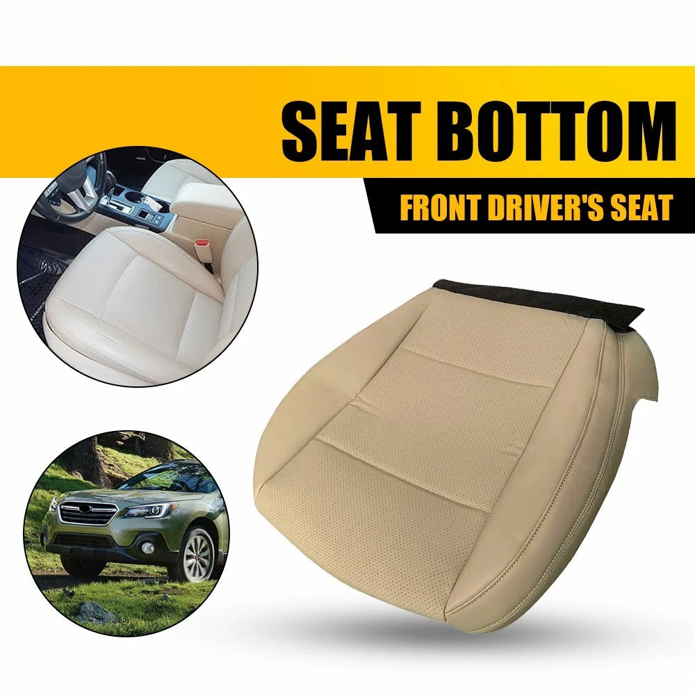 Leather Seat Cover for Subaru Outback (2015–2019) - Left Driver, Ivory Tan