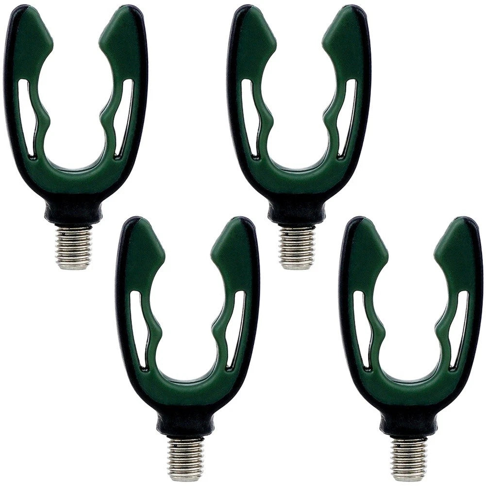 Set of 4 U-Shaped Silicone Rod Rest Heads for Fishing Bank Bars