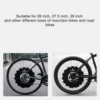 Bike Disc Anti Dirt Board for Lightweight Bikes (Black)