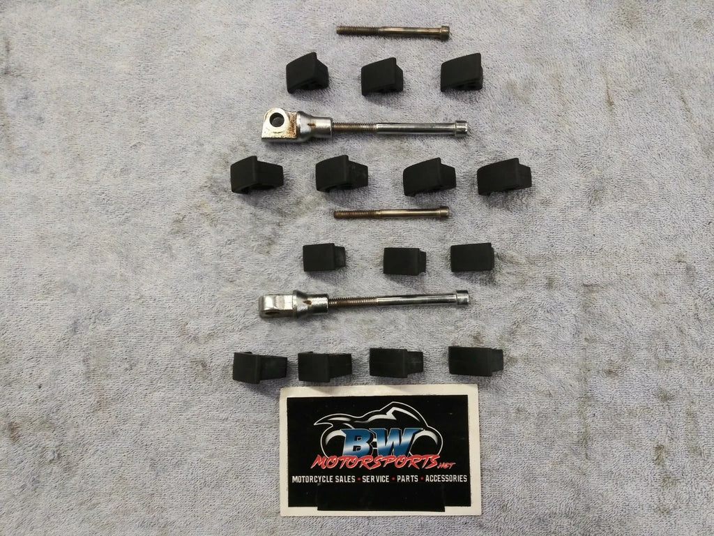 Set of 4 Kuryakyn Iso Dually Rubber Pads for Motorcycle (Fits )