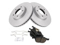 Front Brake Pad and Rotor Kit for Mazda 3 (2007–2009) FQ927PR