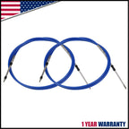 2X Throttle Shift Remote Control Box Cable 33C for Yamaha Outboard (8FT)