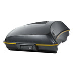 Razor Trunk Luggage for Harley Touring (2014–2025) Gold/Black Geometric Fade