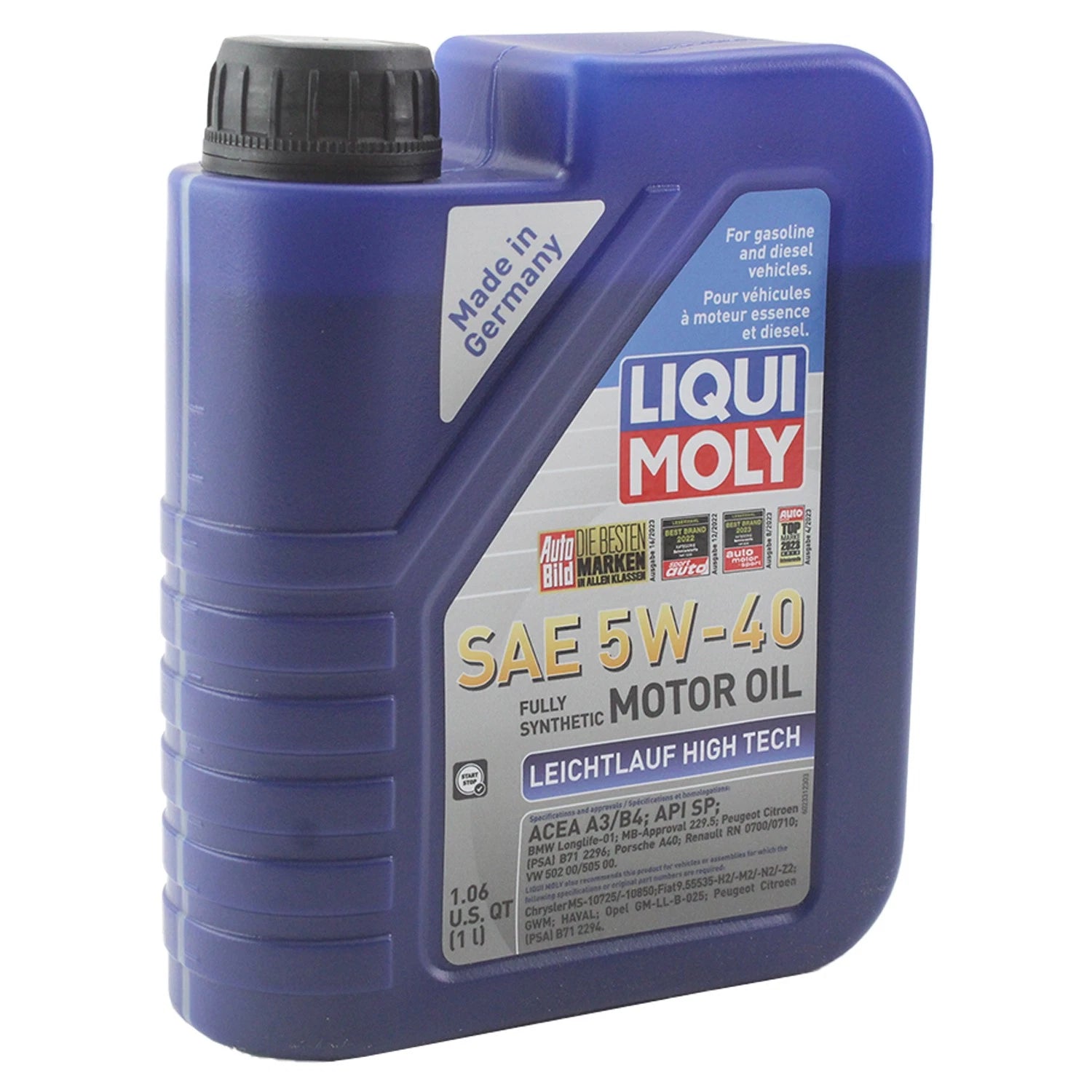 Oil Change Kit for Audi 2.0/3.6L (5L Liqui Moly 5W-40)