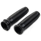 25mm Black Motorcycle Handlebar Hand Grips for Harley Bobber Chopper