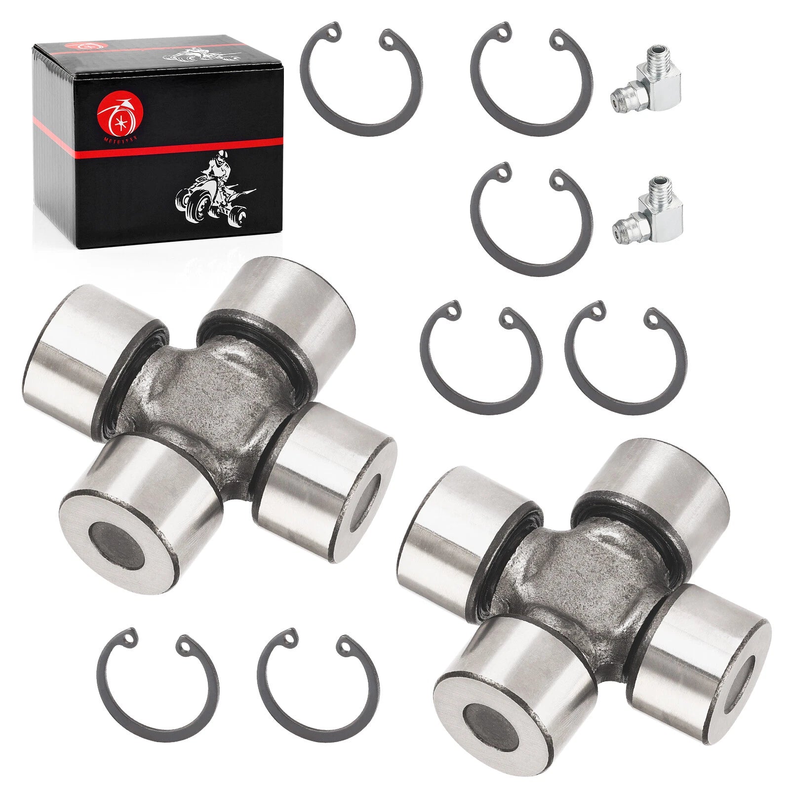 2X U-Joint Kit for Can-Am Outlander 1000 4X4 (2012–2015) Rear Drive Shaft