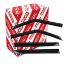 Black Window Visors Guard Vent Weather Shield for Byd Pickup