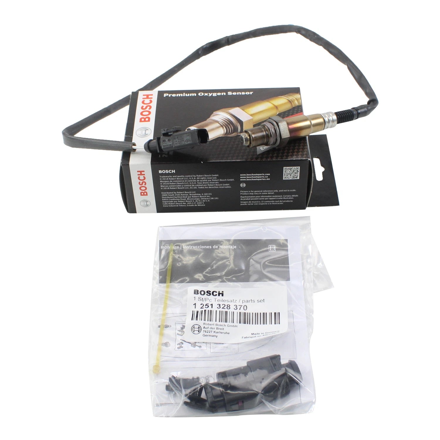 Downstream Left Oxygen Sensor for Bosch (16136)