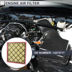 Engine Air Filter No.13272717 for Chevrolet Cruze (2009–2016)