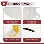 Coolant Expansion Overflow Tank with Cap Pipe No. 5058371AD for Chrysler 200 (2011–2014)