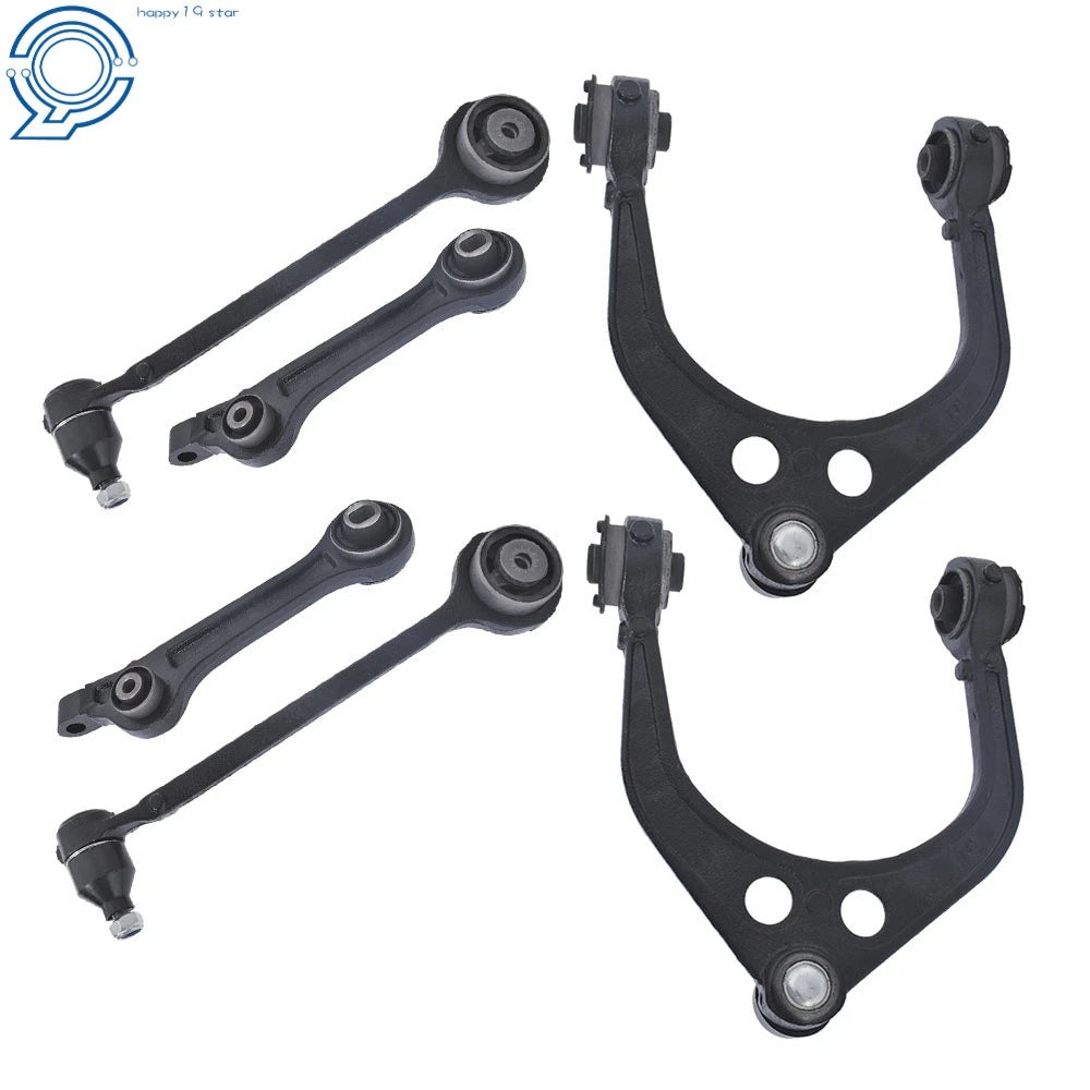 Set of 6 Front Control Arms for Dodge Charger RWD (2011–2019)