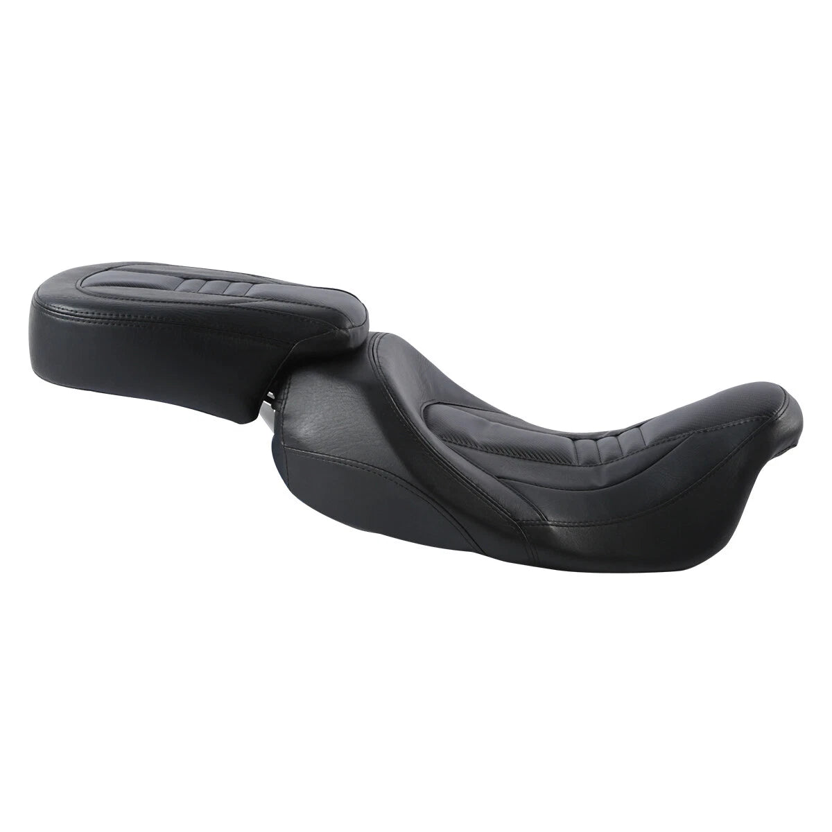 Black Driver Passenger Seat for Harley Road King Special (2009–2023)