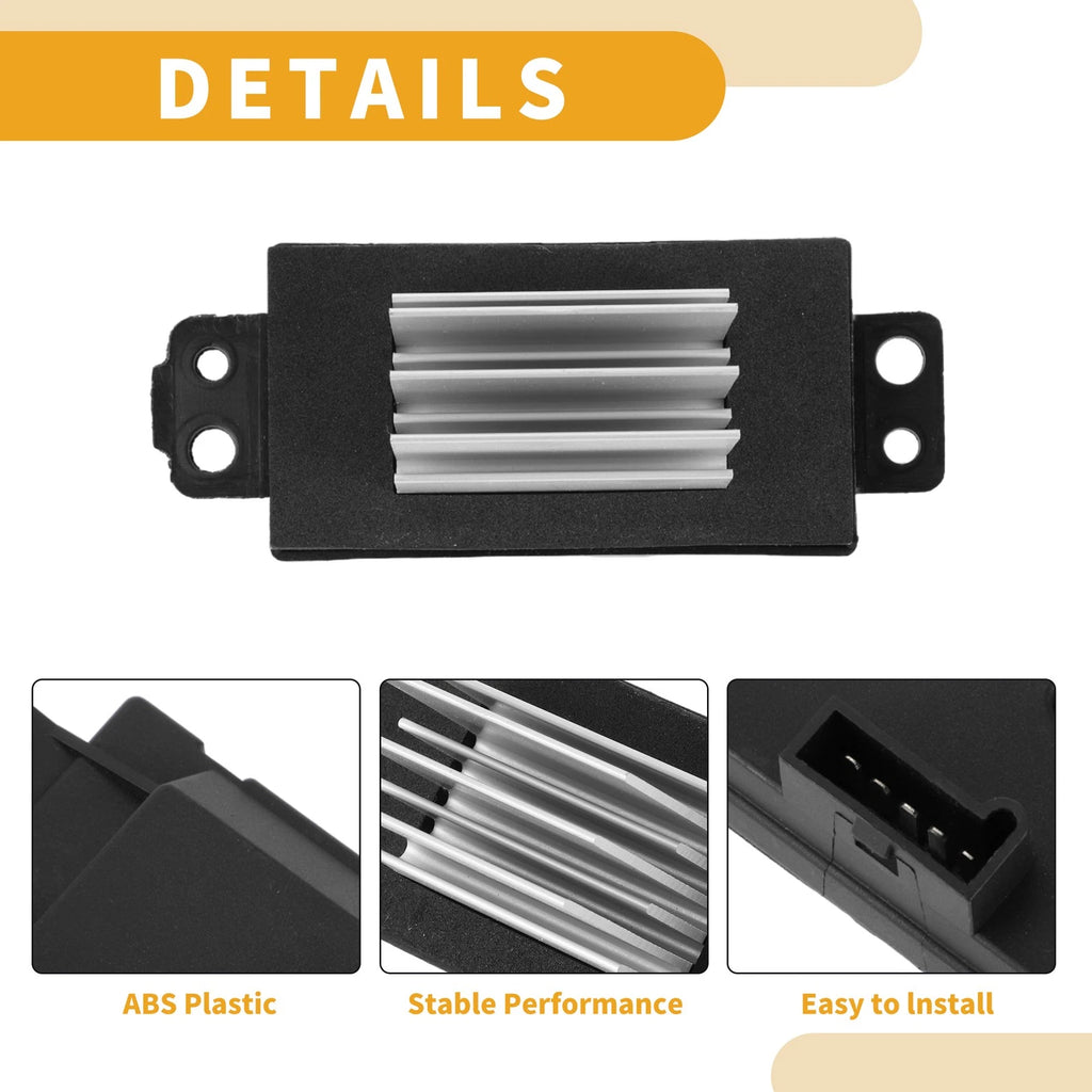 HVAC Blower Motor Resistor for Buick Allure 2005–2009 (1 Pcs)