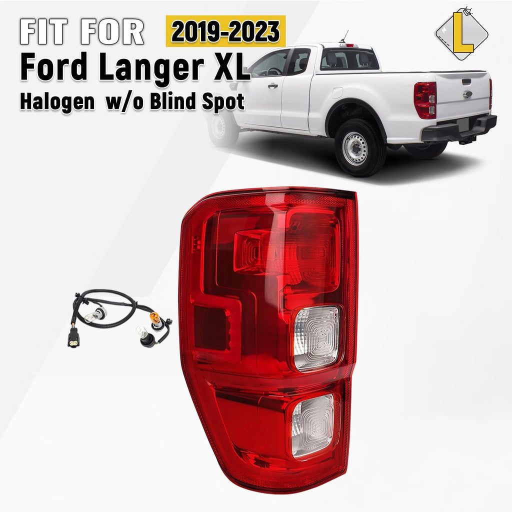 Halogen Tail Light for Ford Ranger XL (2019–2023) Driver Left Side