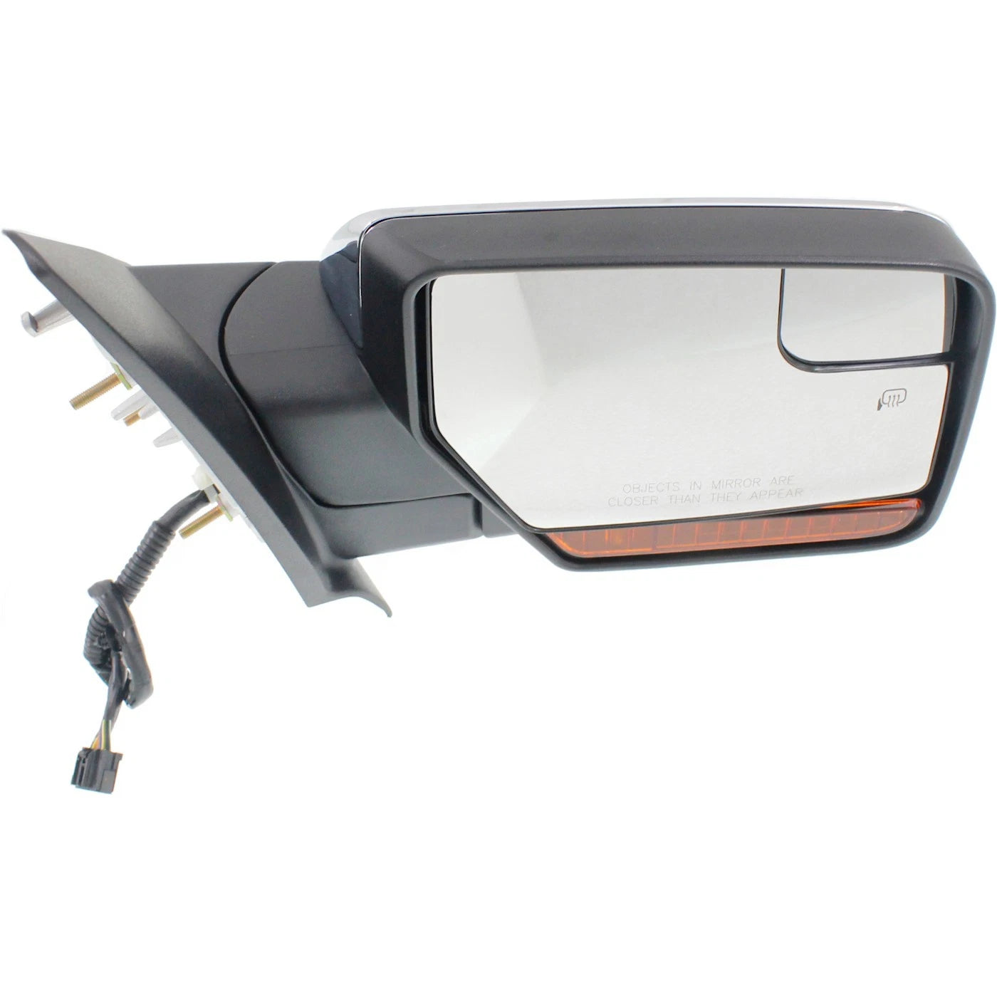 Power Mirror for Ford Expedition Right Side Power Fold Heated Chrome