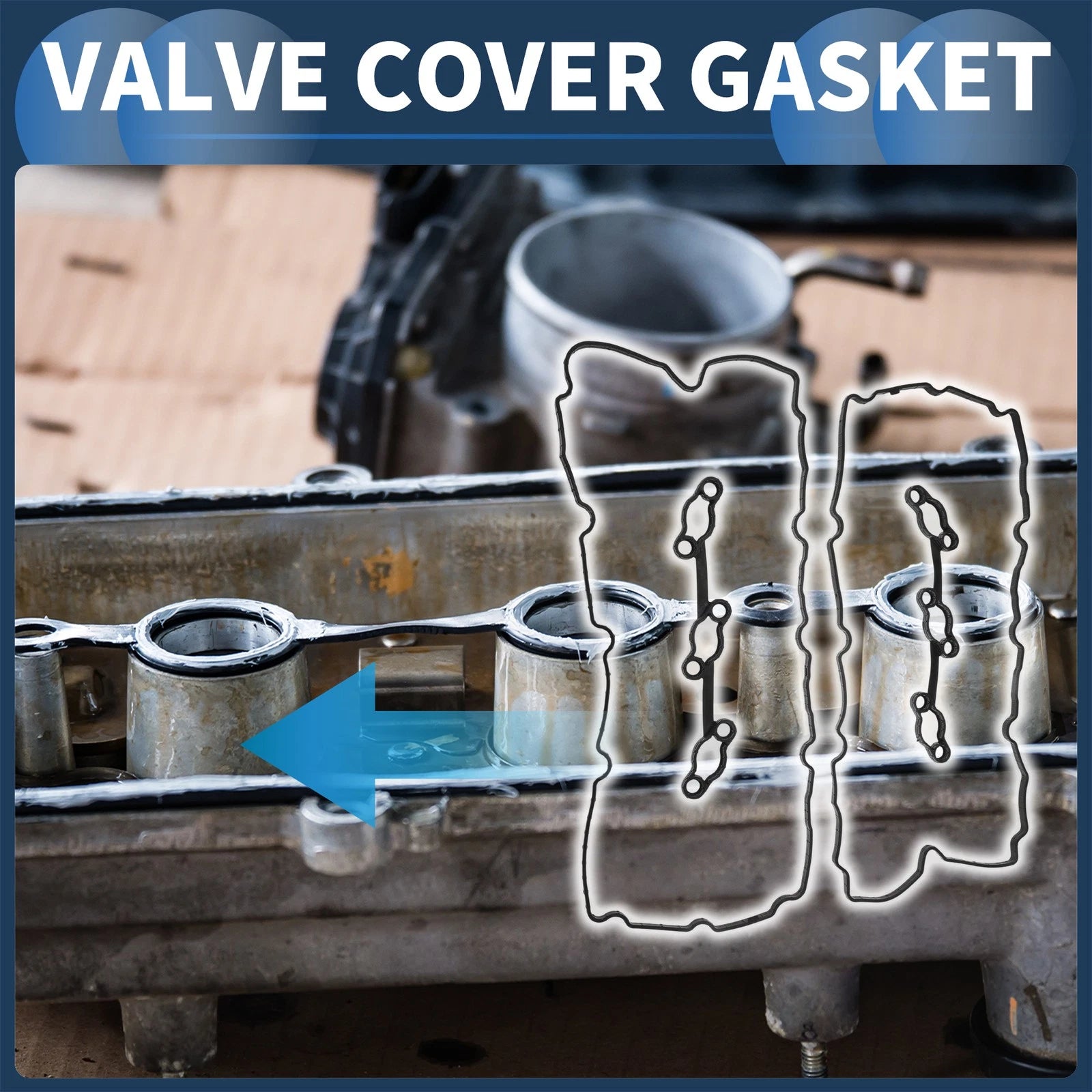 Valve Cover Gasket Set for Hyundai Azera (2012–2017) 3.3L V6 VS50890