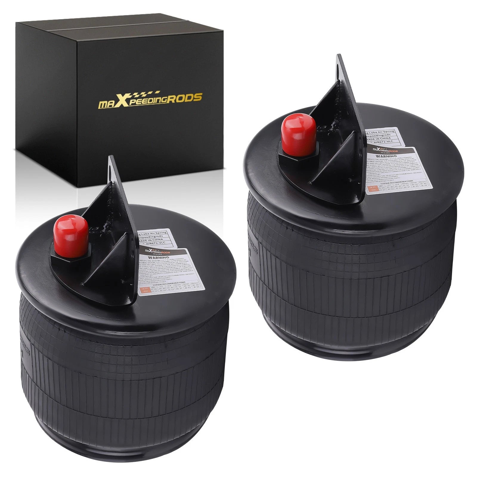 2pcs Air Suspension Spring Bags for Firestone W01-358-9622, Goodyear 1R11-280