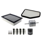 Tune Up Kit 4 Spark Plugs & Boots for Ford Escape, Mariner (2008)