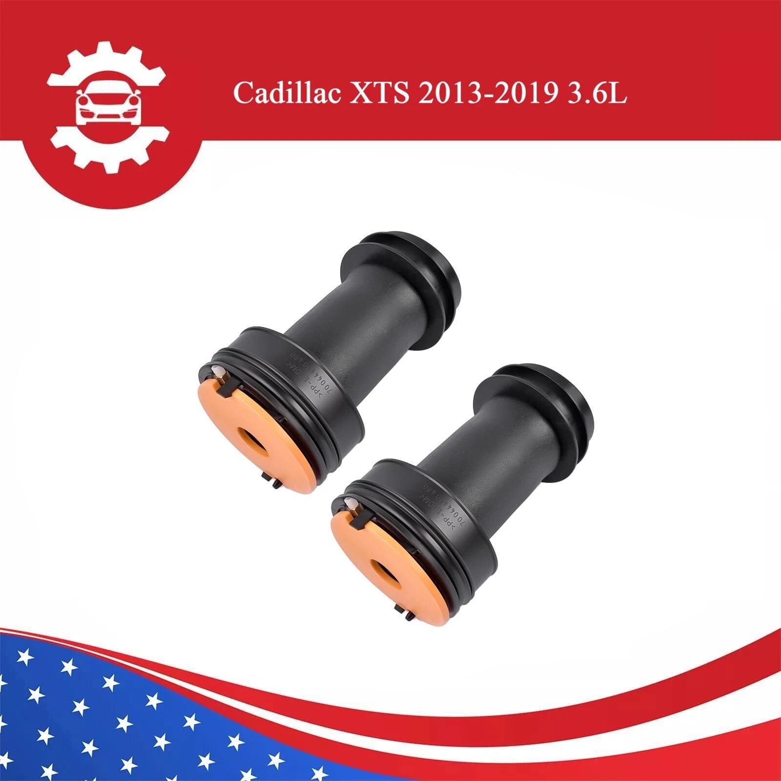 Set of 2 Rear Air Suspension Spring Bags for Cadillac XTS (2013–2019)