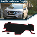 Dashboard Dash Cover Mat for Nissan Note e-Power E13 (2020–2024) Black Red Set