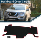 Dashboard Dash Cover Mat for Nissan Note e-Power E13 (2020–2024) Black Red Set