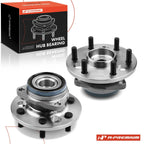 2X Front Wheel Hub & Bearing Assembly for GMC Yukon Chevy Blazer (1992–1999)