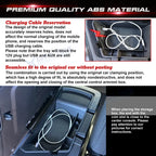 Armrest Box Secondary Storage Organizer with Coin Holder for Dodge Challenger (2015-2025)