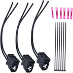 3 x Ignition Coil Connector Plugs with Wires for Lexus IS300/GS300/SC300 (2001-2005)