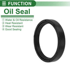 Oil Seal for [Make Model] (60x72x12mm) NBR Rubber High Pressure