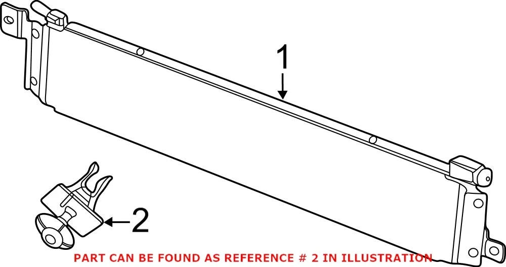 Power Steering Cooler Bracket for Dodge (68084182AA)