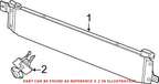 Power Steering Cooler Bracket for Dodge (68084182AA)