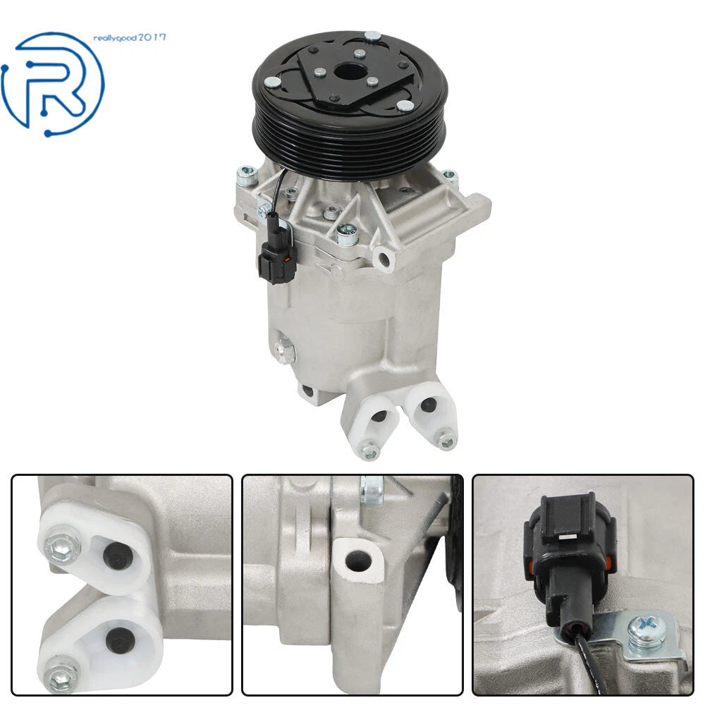 A/C Compressor + Clutch for Nissan Versa Tiida (2007–2015)