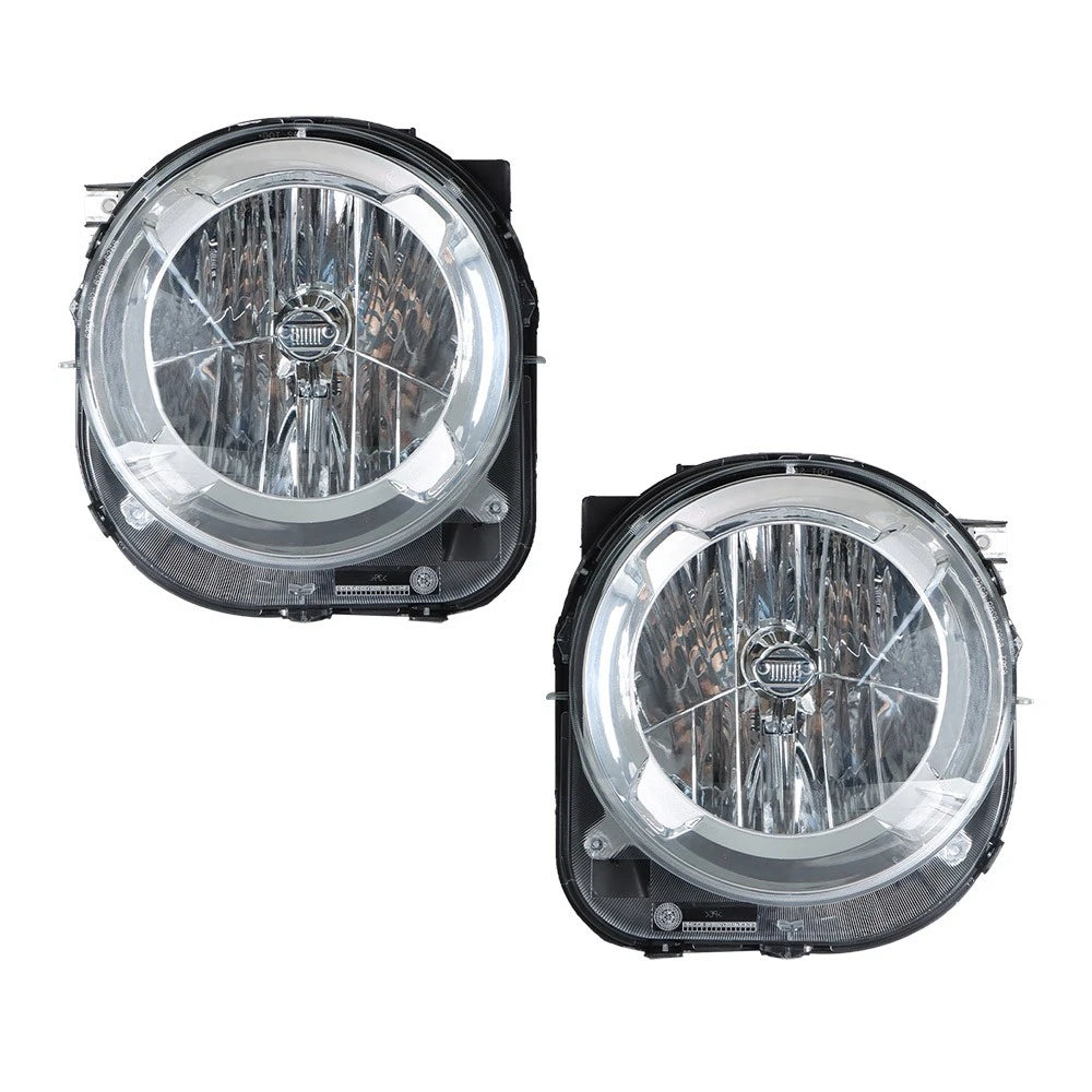 Set of 2 Projector Headlights for Jeep Renegade (2015–2018)