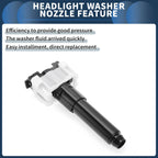 Front Driver Side Headlight Washer Nozzle for Lexus RX (2008–2015) No. 8520848090