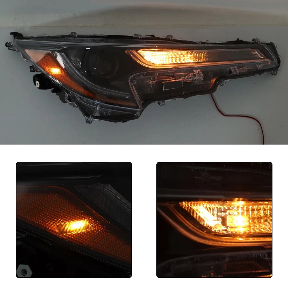 Set of 2 Headlight Assembly for Toyota Corolla (2023-2024)