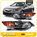 Headlight Assembly for Acura TSX (2009–2014) HID Xenon Projector Pair