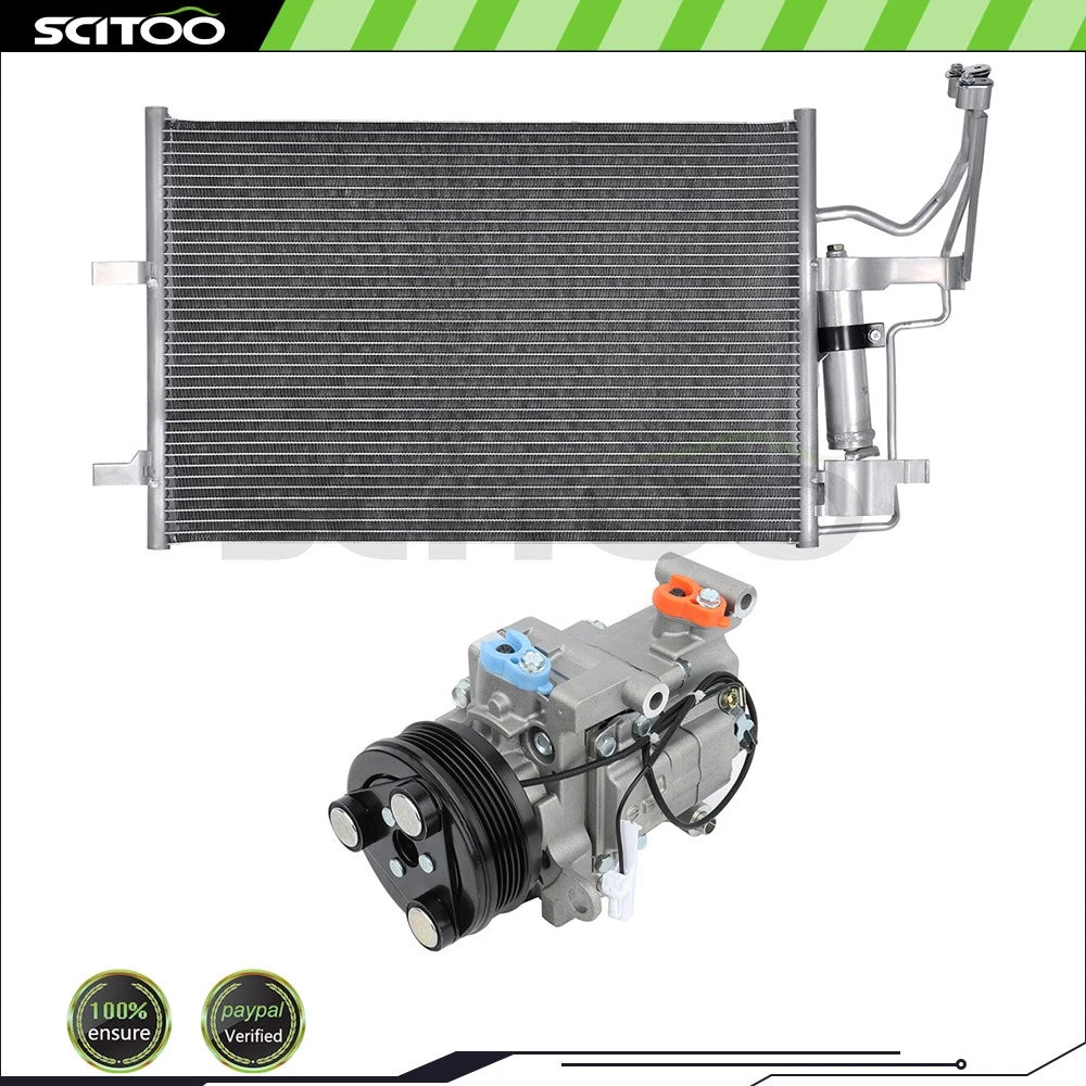 Condenser & Compressor for Mazda 3 (2004–2009), Mazda 5 (2006–2010)