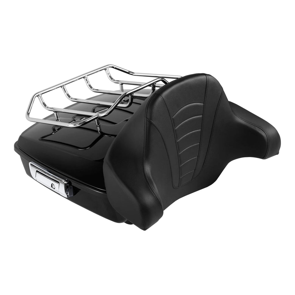 Chopped Trunk Backrest Pad for Harley Electra Road Glide (2014–2025)