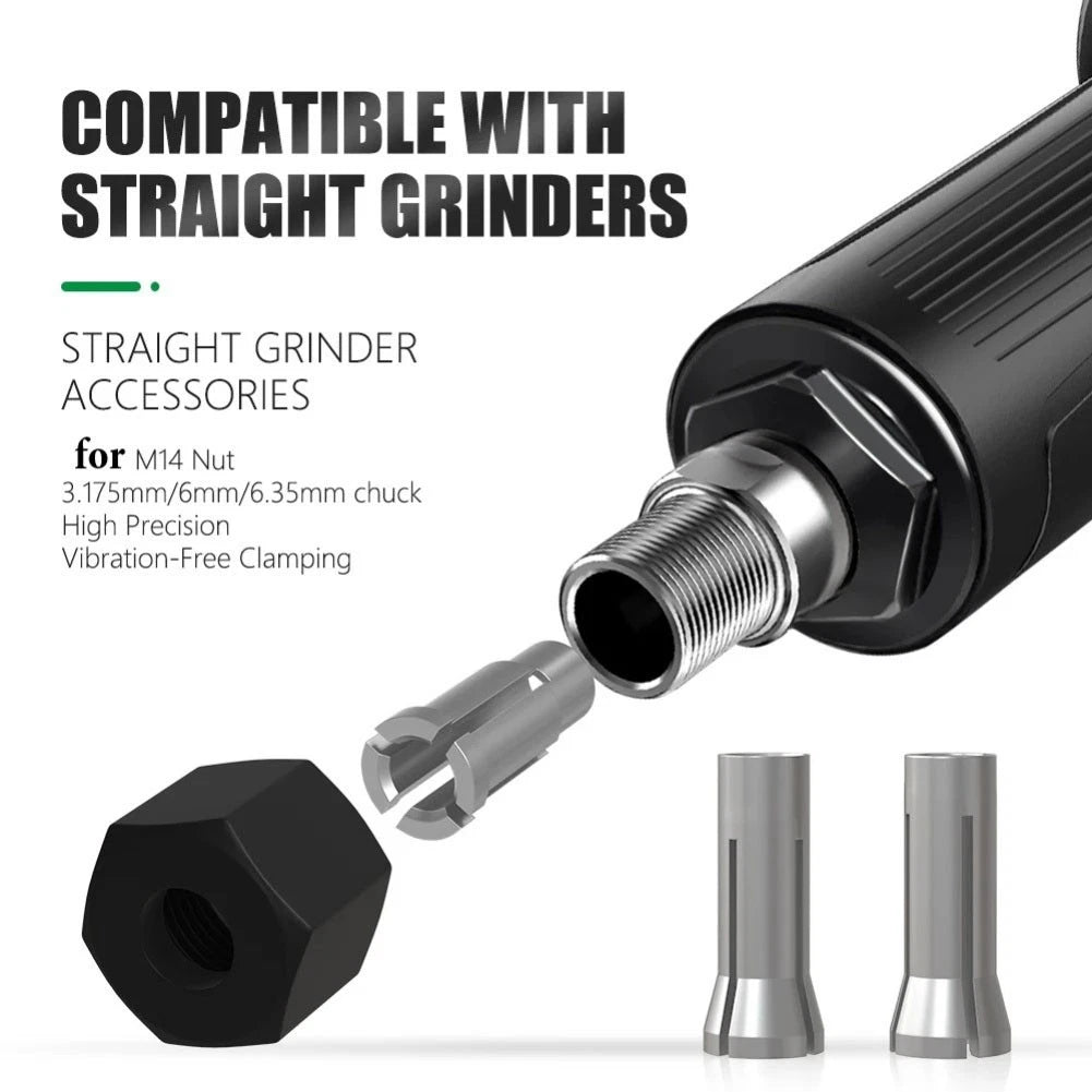 Electric Router Nut Chuck for M14 6mm (14" to 18") Engraving Machine