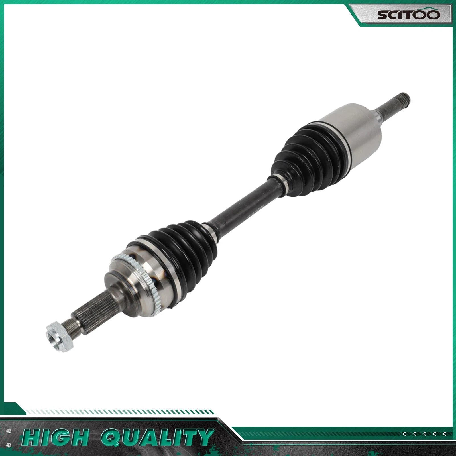 CV Axle Assembly for Ford Edge L4 2.0L (2012–2014) Front Left