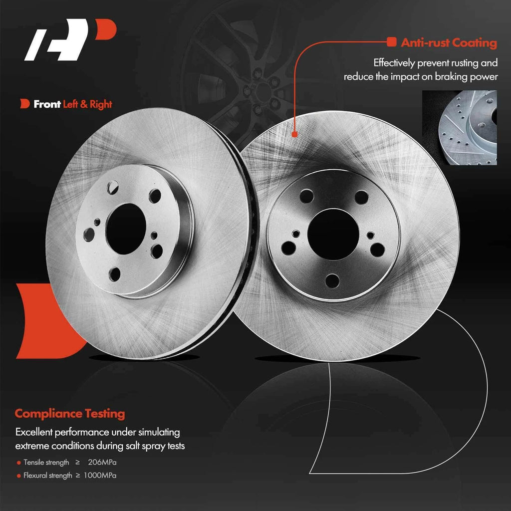Brake Rotors Pads & Drum Shoes for Toyota Corolla (2003–2008)
