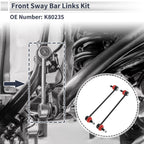 Set of 2 Front Stabilizer Bar Links for BMW 740i (1995–2001) No.K80235