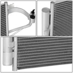 A/C Condenser for Hyundai Elantra/Elantra GT (2011–2013) OE Style Aluminum