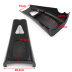 Stretched Chin Spoiler Scoop for M8 Harley Touring 2017-2023 Matte Black